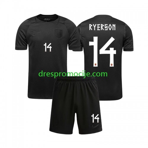 Norveška Julian Ryerson 14 Dres Dječji Gostujući Svjetsko prvenstvo 2026 Kratkih Rukava Norveška Julian Ryerson 14 Dres Dječji Gostujući Svjetsko prvenstvo 2026 Kratkih Rukava